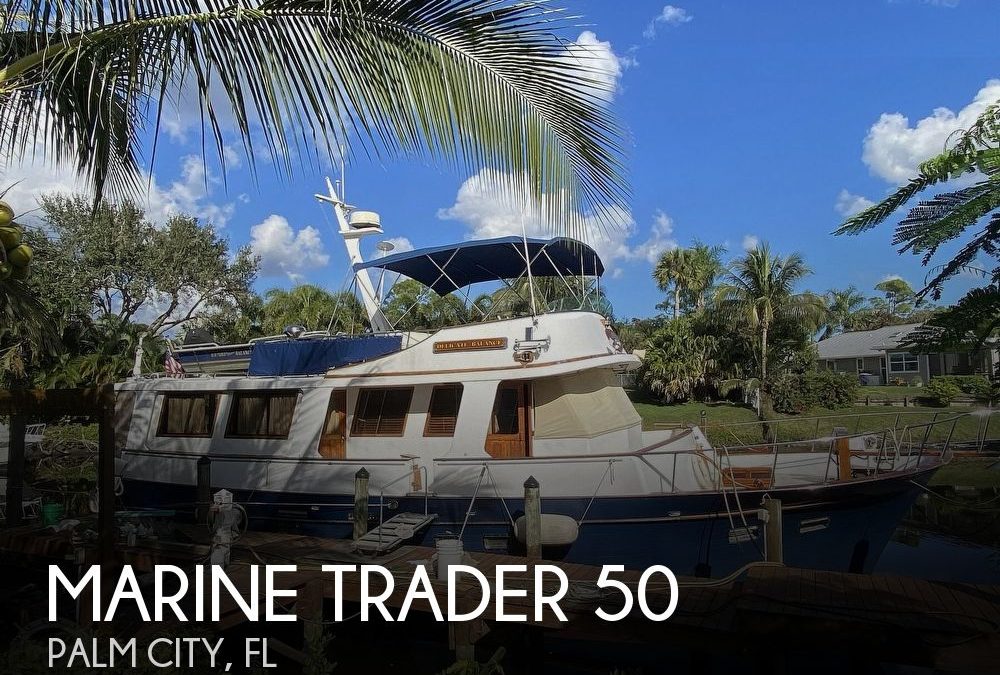 1987 Marine Trader 50 Widebody