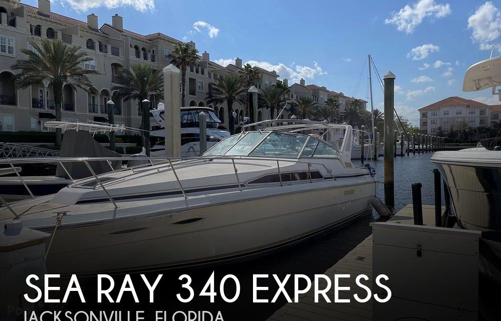 1989 Sea Ray 340 Express