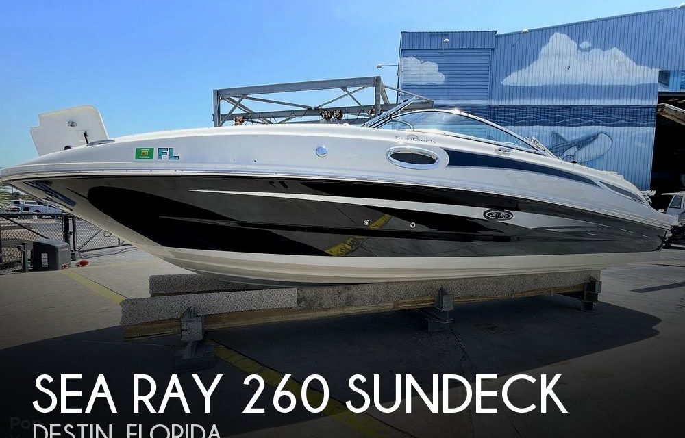2010 Sea Ray 260 Sundeck