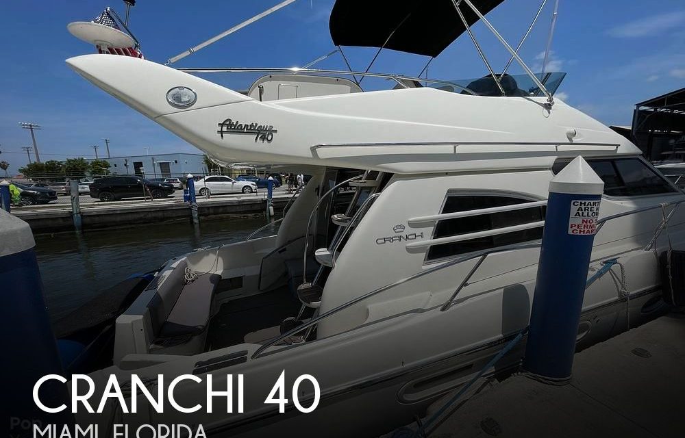 2003 Cranchi Atlantique 40