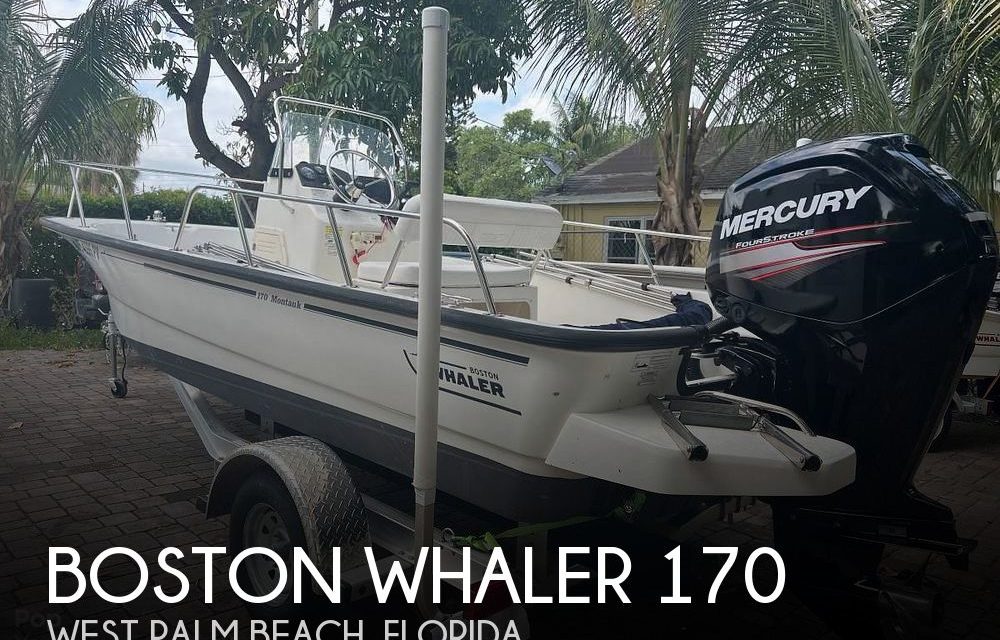 2015 Boston Whaler 170 Montauk