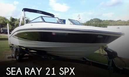 2015 Sea Ray 21 SPX