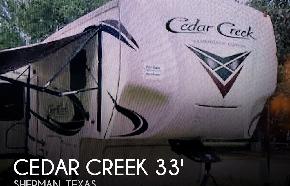2018 Forest River Cedar Creek Silverback 33IK
