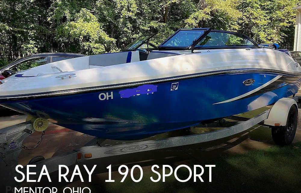 2012 Sea Ray 190 Sport