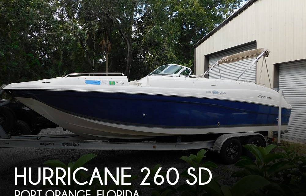 2009 Hurricane 260 SD