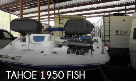 2019 Tahoe 1950 FISH