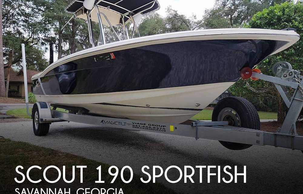 2016 Scout 190 Sportfish