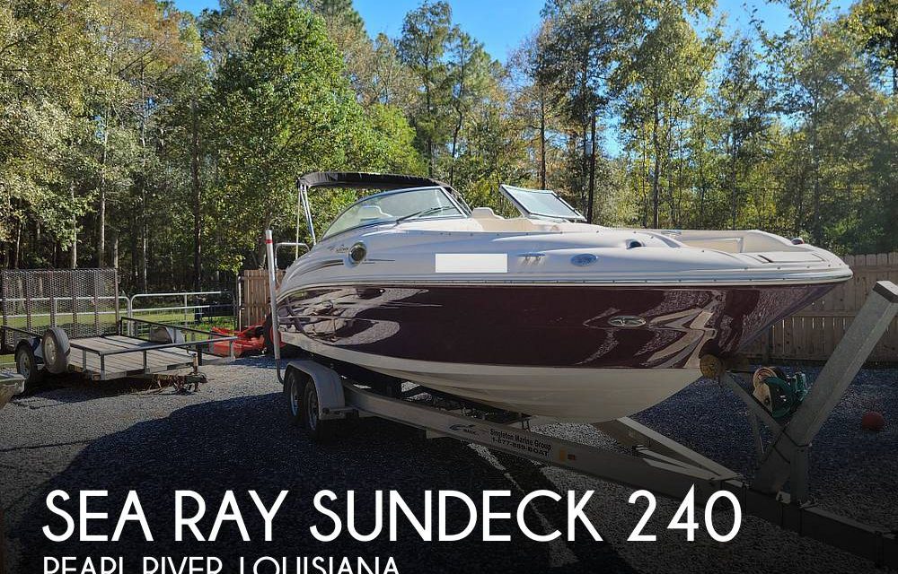 2008 Sea Ray Sundeck 240