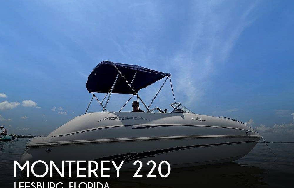 2001 Monterey 220 Explorer Sport