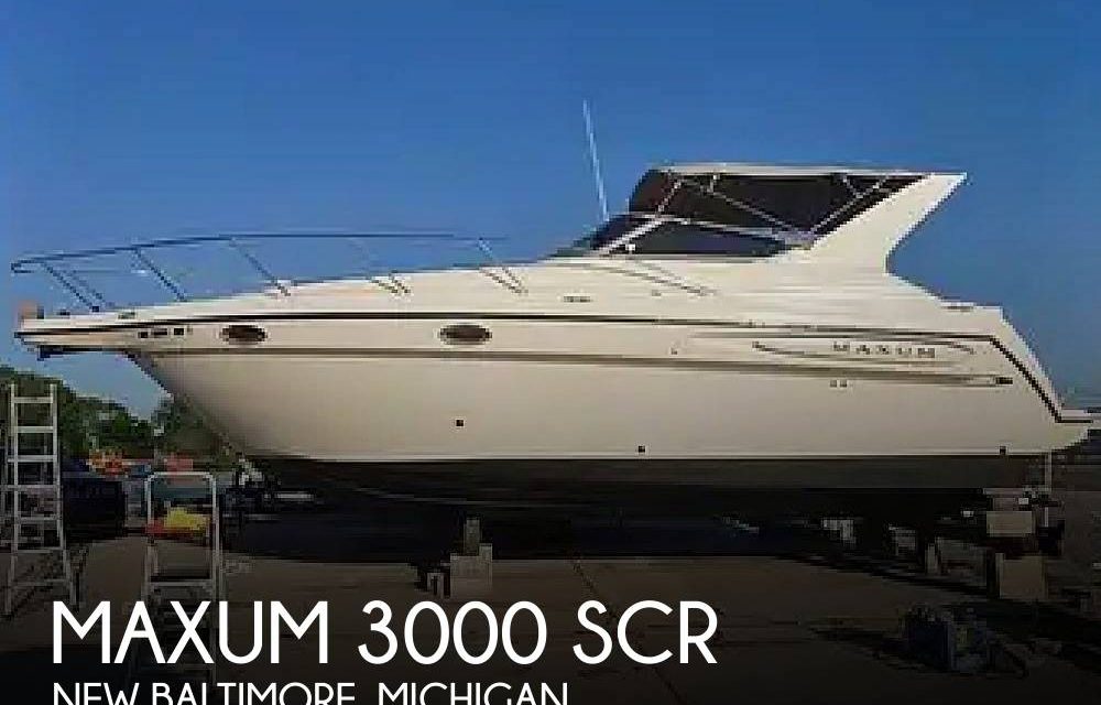 1999 Maxum 3000 scr