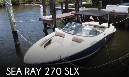 2012 Sea Ray 270 SLX