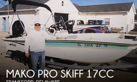 2023 Mako Pro Skiff 17CC