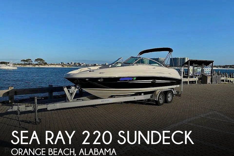 2008 Sea Ray 220 Sundeck