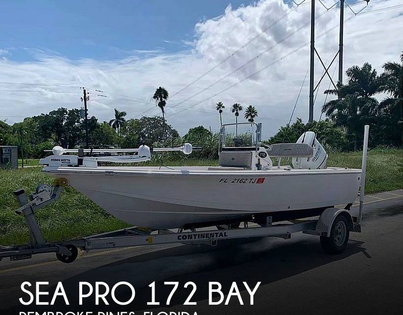 2022 Sea Pro 172 Bay