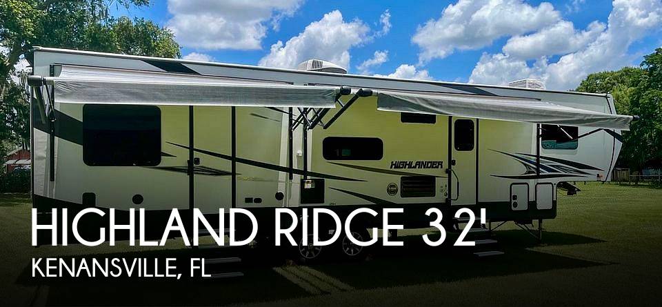 2019 Highland Ridge HF 327G