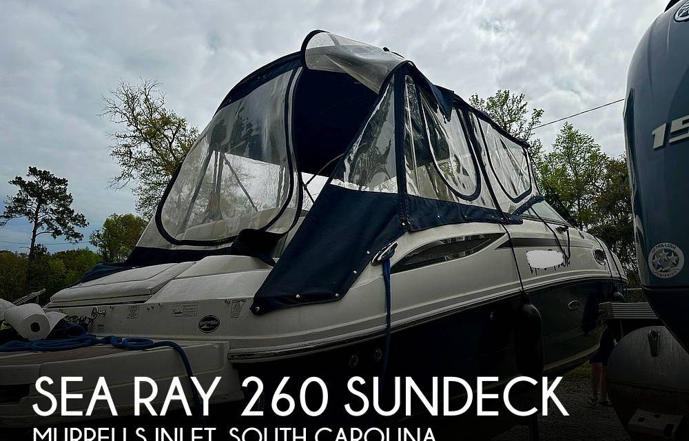 2013 Sea Ray 260 Sundeck