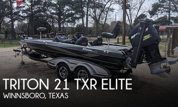 2017 Triton 21 txr elite