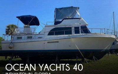 1979 Ocean Yachts 40+2 Flying Bridge Trawler