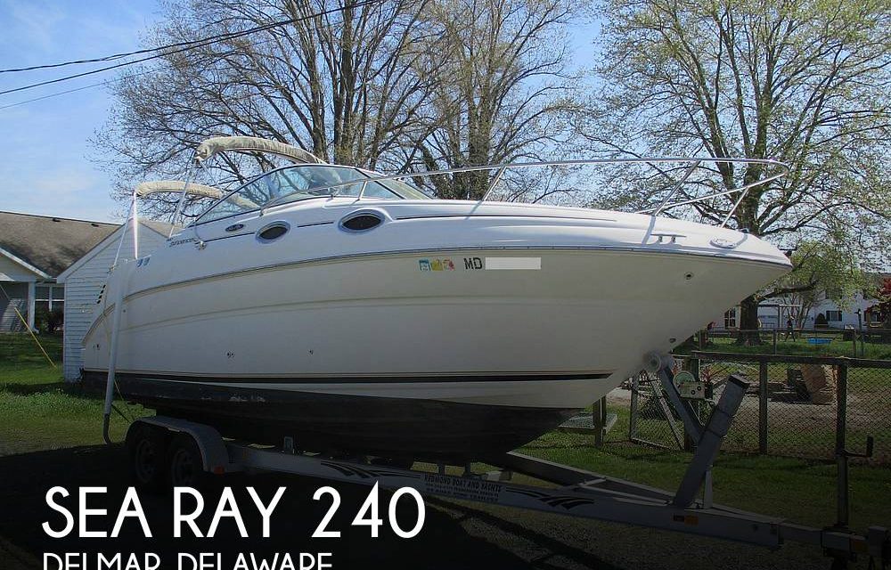 2003 Sea Ray 240 Sundancer