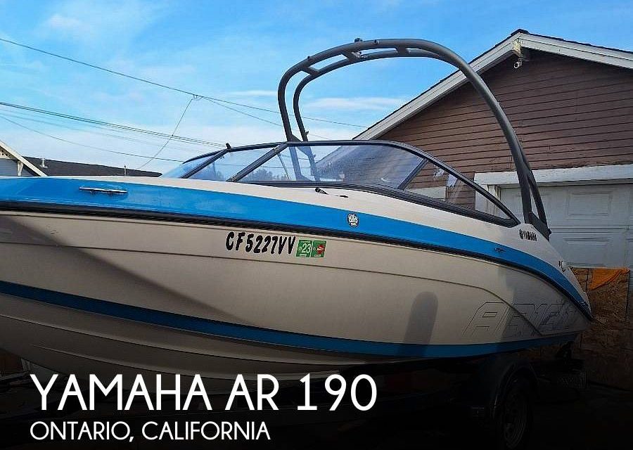 2022 Yamaha AR 190