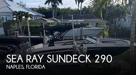 2016 Sea Ray Sundeck 290