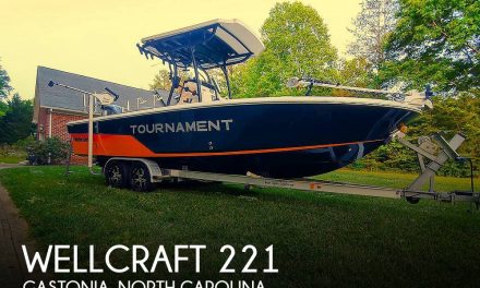 2016 Wellcraft 221 FISHERMAN TOURNAMENT SPECIAL EDITION